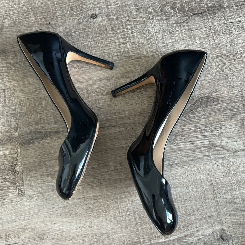 Barney’s New York Patent Leather Pump Heels 10